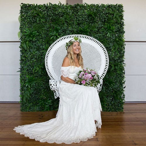 Peacock chair hire melbourne