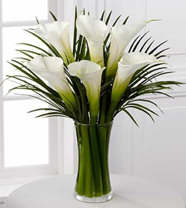 White Lily Bunch