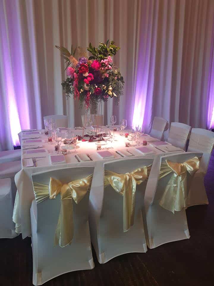 chair covers and chair sashes