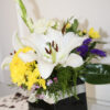 Mixed Flowers in a ceramic vase